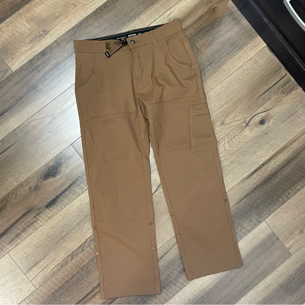 Prana Strech Zion Pant- Cinched Waist - Picture 4 of 11